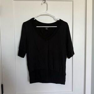 Athleta Black Crew Neck Sweater